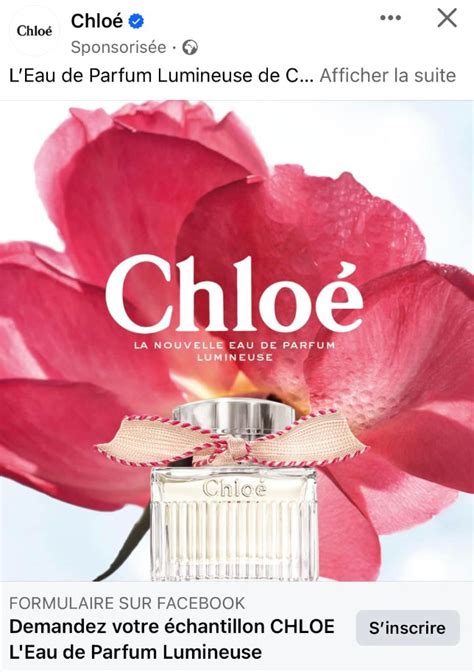 chloe echantillon gratuit|chloe eau de parfum.